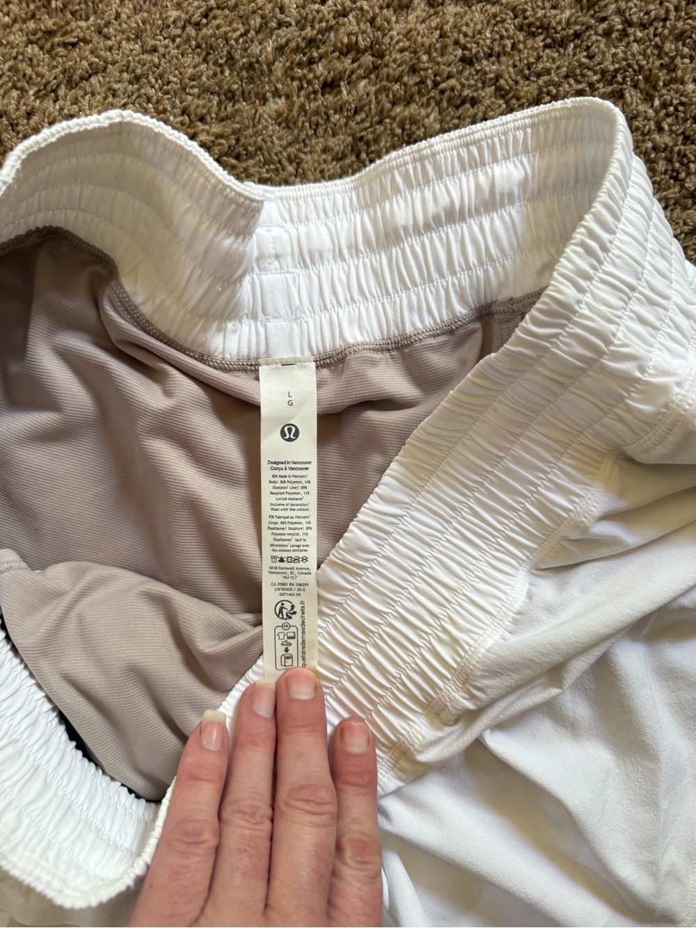 Lululemon Shake It Out High Rise Short - Picture 4 of 5